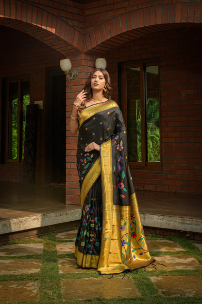 Paithani Pure silk handloom saree
