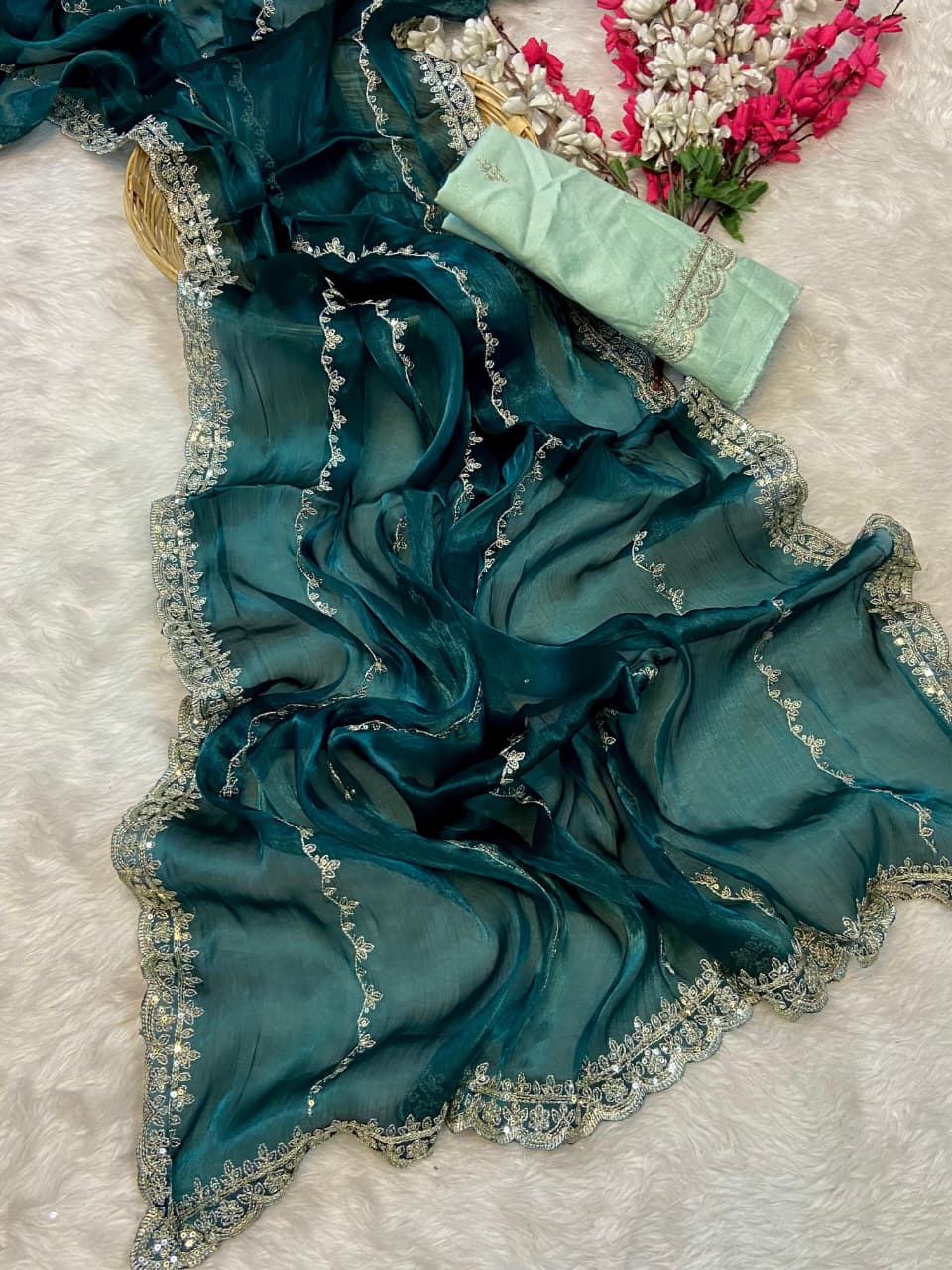 Burburry Jimi Chuu Saree