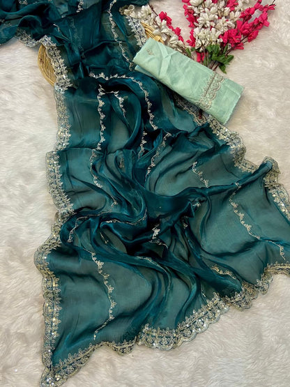 Burburry Jimi Chuu Saree