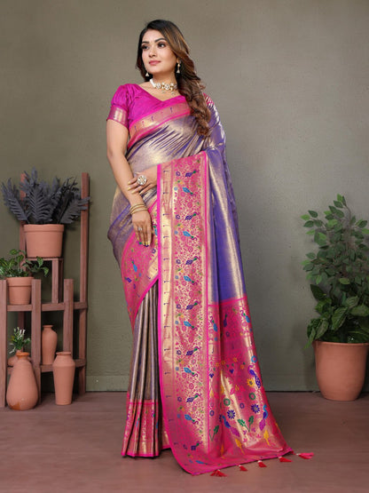 Pure Banarasi Tissue Silk Sarees
