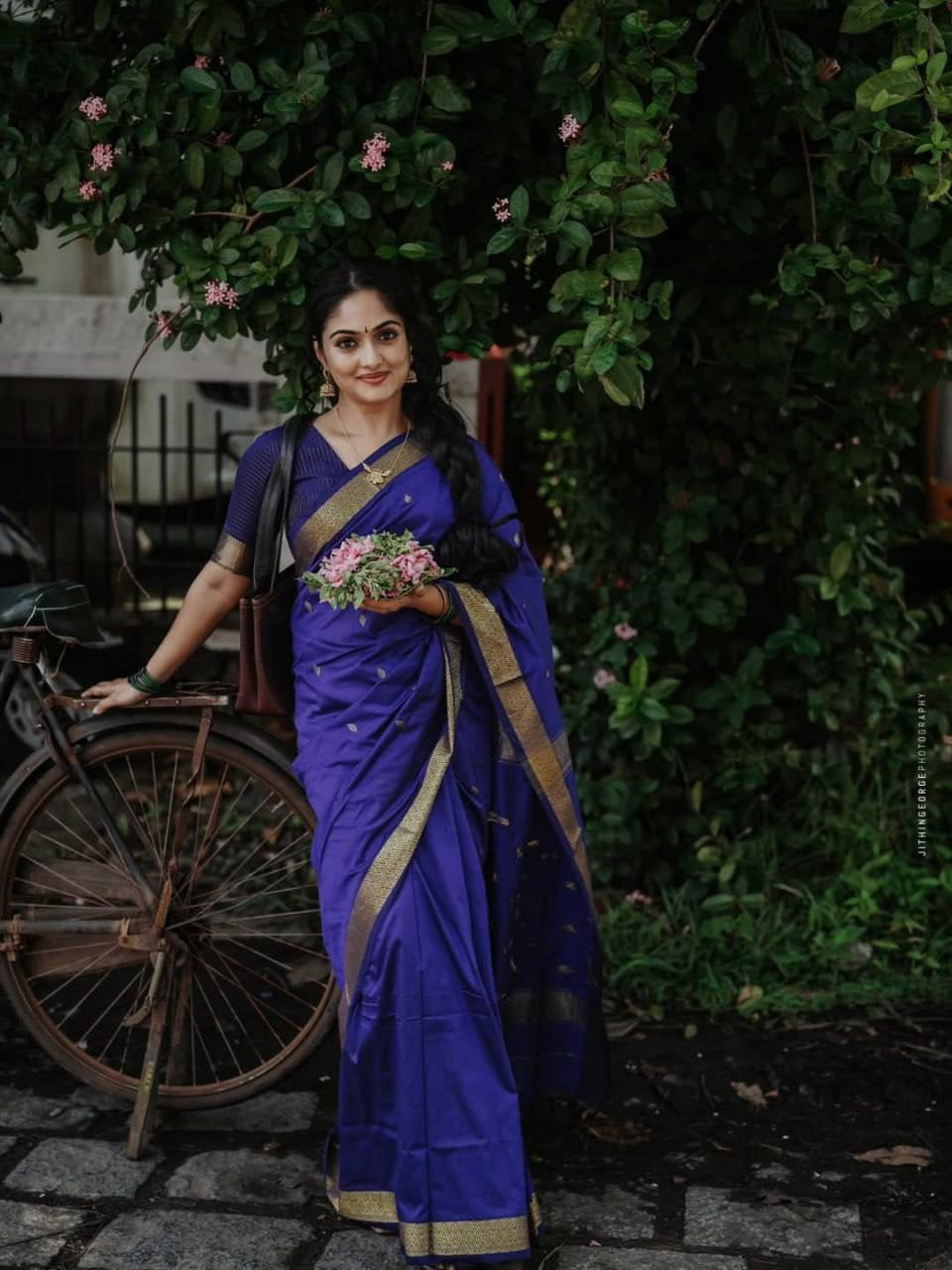 Lilan Soft Cotton Saree with Rich Weaving Blouse