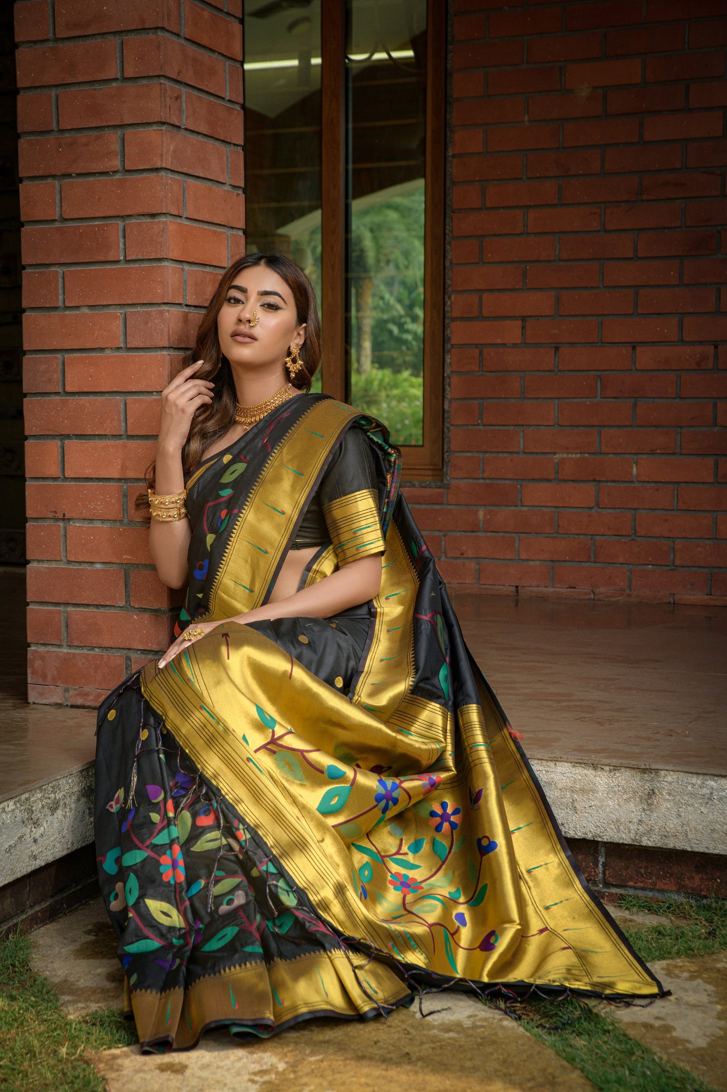 Paithani Pure silk handloom saree