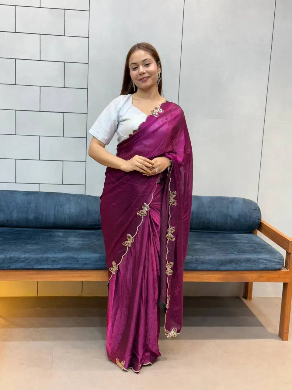 SPACE SILK SOFT SAREE