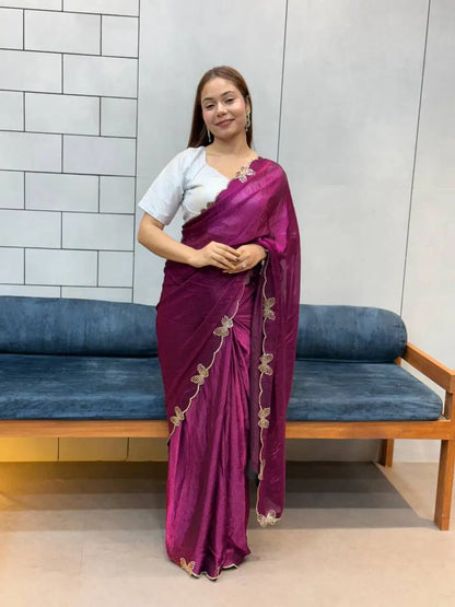 SPACE SILK SOFT SAREE