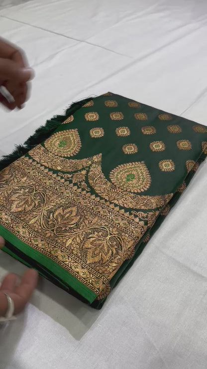 Banarasi Katan Satin Silk Saree