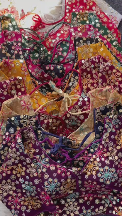 Georgette Embroidery  work Blouse