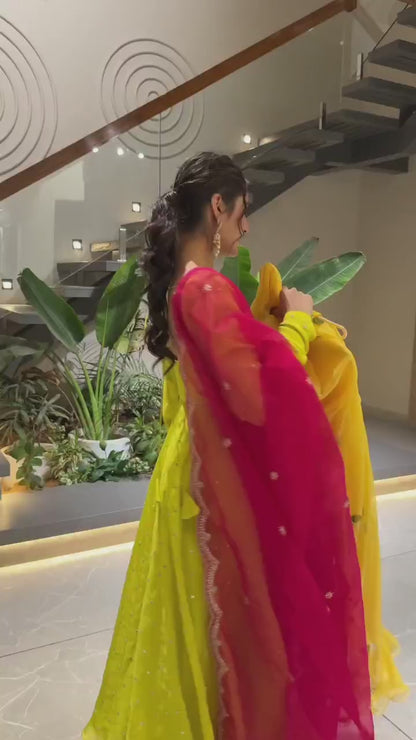 Lahenga Style  Ready To Wear  Saree