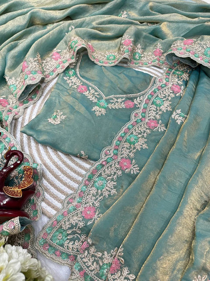 Soft space silk saree