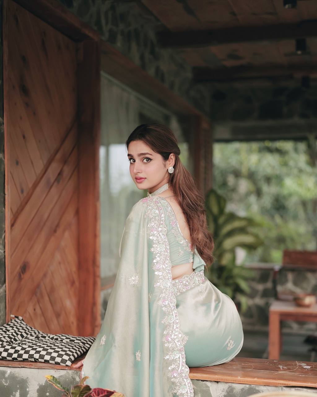 Soft space silk saree